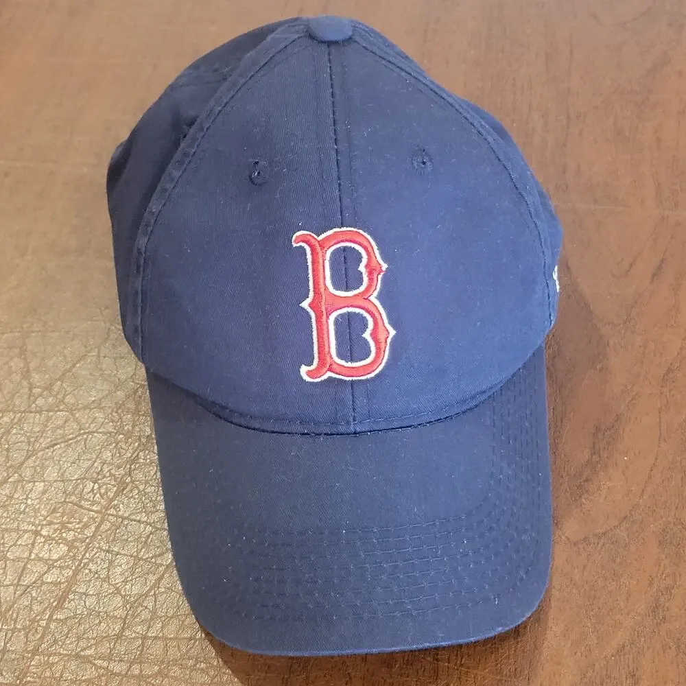 Boston Red Sox Team MLB by Outdoor Cap Youth size adjustable Dark blue Red